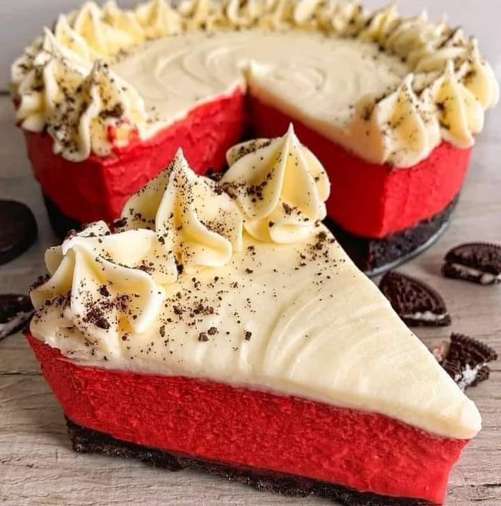 Bake Red Velvet Cheesecake
